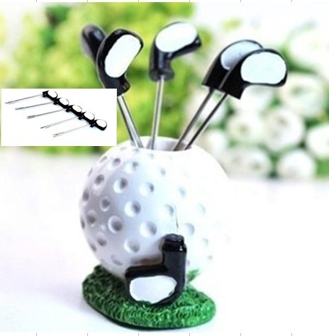 Golf fruit fork