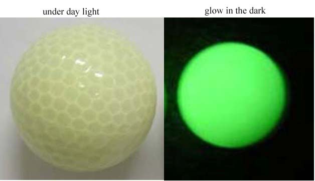 Luminescent Golf ball