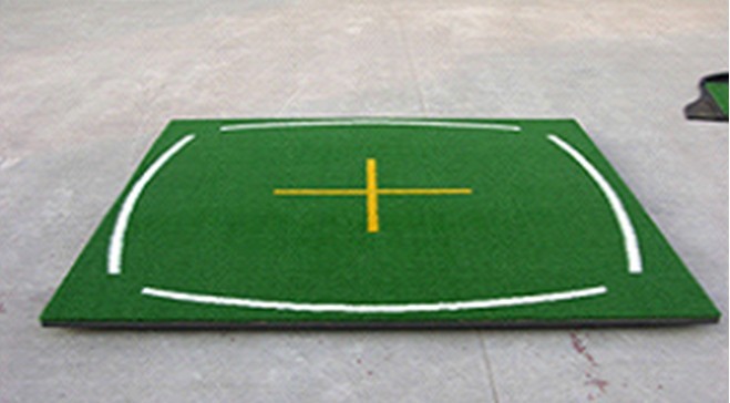 Golf hitting mat