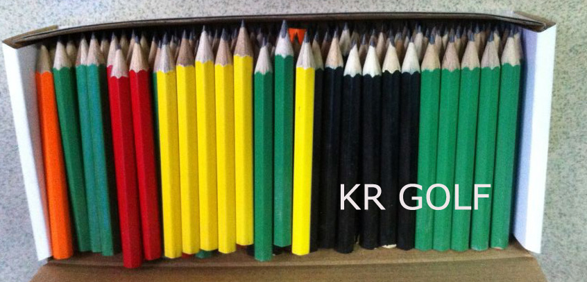 Golf color pencil