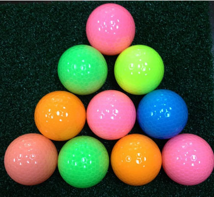 Neon Blacklight golf ball
